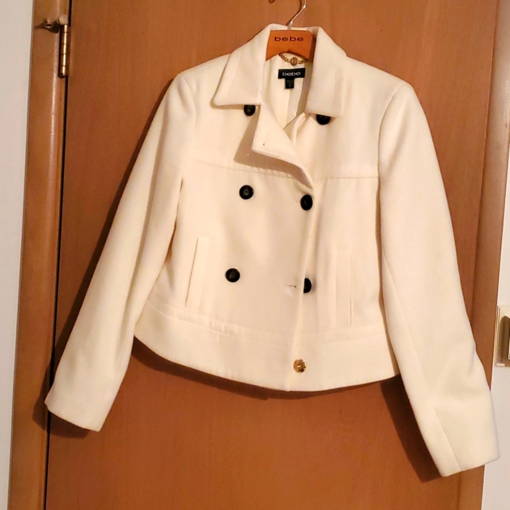 Womens Bebe Peacoat